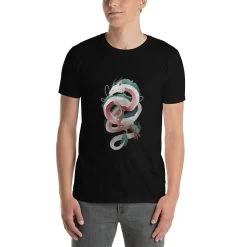 Spirited Away – Haku Dragon T Shirt Unisex -Ghibli Shop mockup 877af066 1