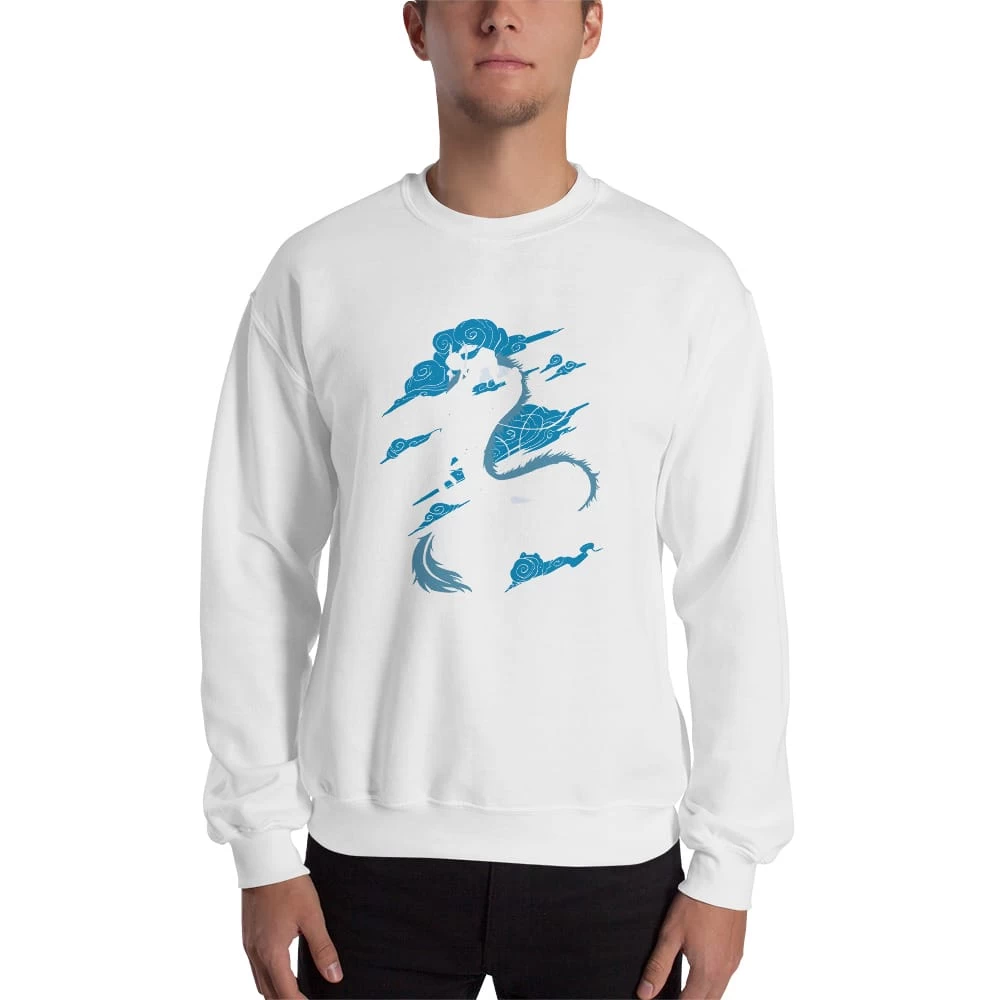 Spirited Away – Sen Riding Haku Dragon Sweatshirt 17 Spirited Away – Sen Riding Haku Dragon Sweatshirt - Image 15