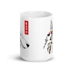 Princess Mononoke – San And The Wolf Mug -Ghibli Shop mockup 8cf6cbc8