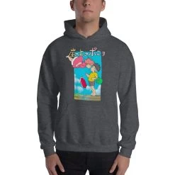 Ponyo On The Cliff By The Sea Poster Hoodie Unisex 26 Ponyo On The Cliff By The Sea Poster Hoodie Unisex -Ghibli Shop mockup 8e0388c4