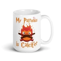 Howl’s Moving Castle – My Patronus Is Calcifer Mug -Ghibli Shop mockup 8e63f067