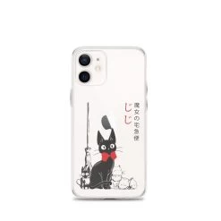 Kiki’s Delivery Service – Jiji Family IPhone Case -Ghibli Shop mockup 8f7f69c1
