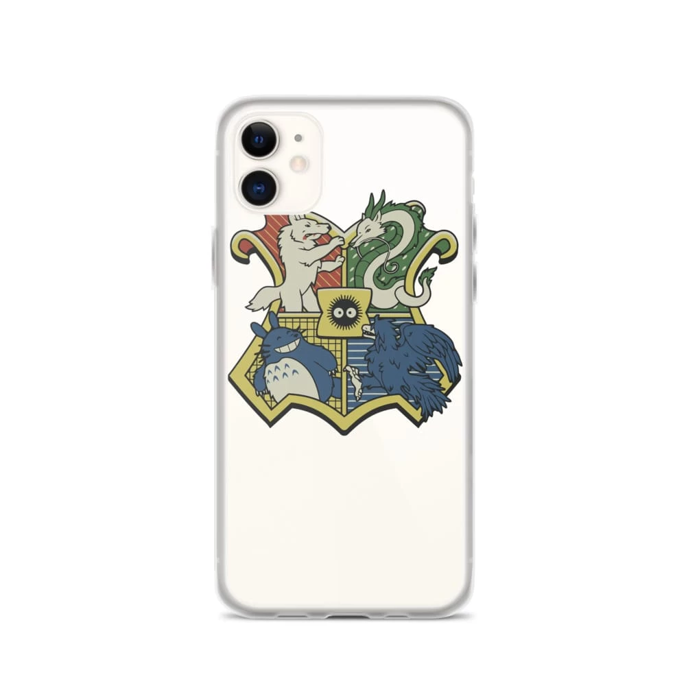 Studio Ghibli Characters As Hogwarts House IPhone Case 4 Studio Ghibli Characters As Hogwarts House IPhone Case - Image 2