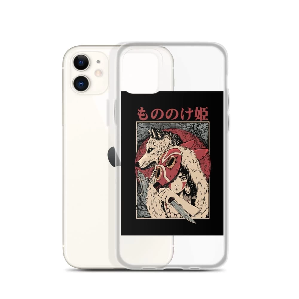Princess Mononoke Vintage IPhone Case 5 Princess Mononoke Vintage IPhone Case - Image 3