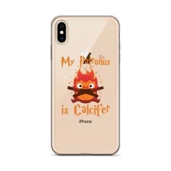 Howl’s Moving Castle – My Patronus Is Calcifer IPhone Case -Ghibli Shop mockup 93d8cb6a