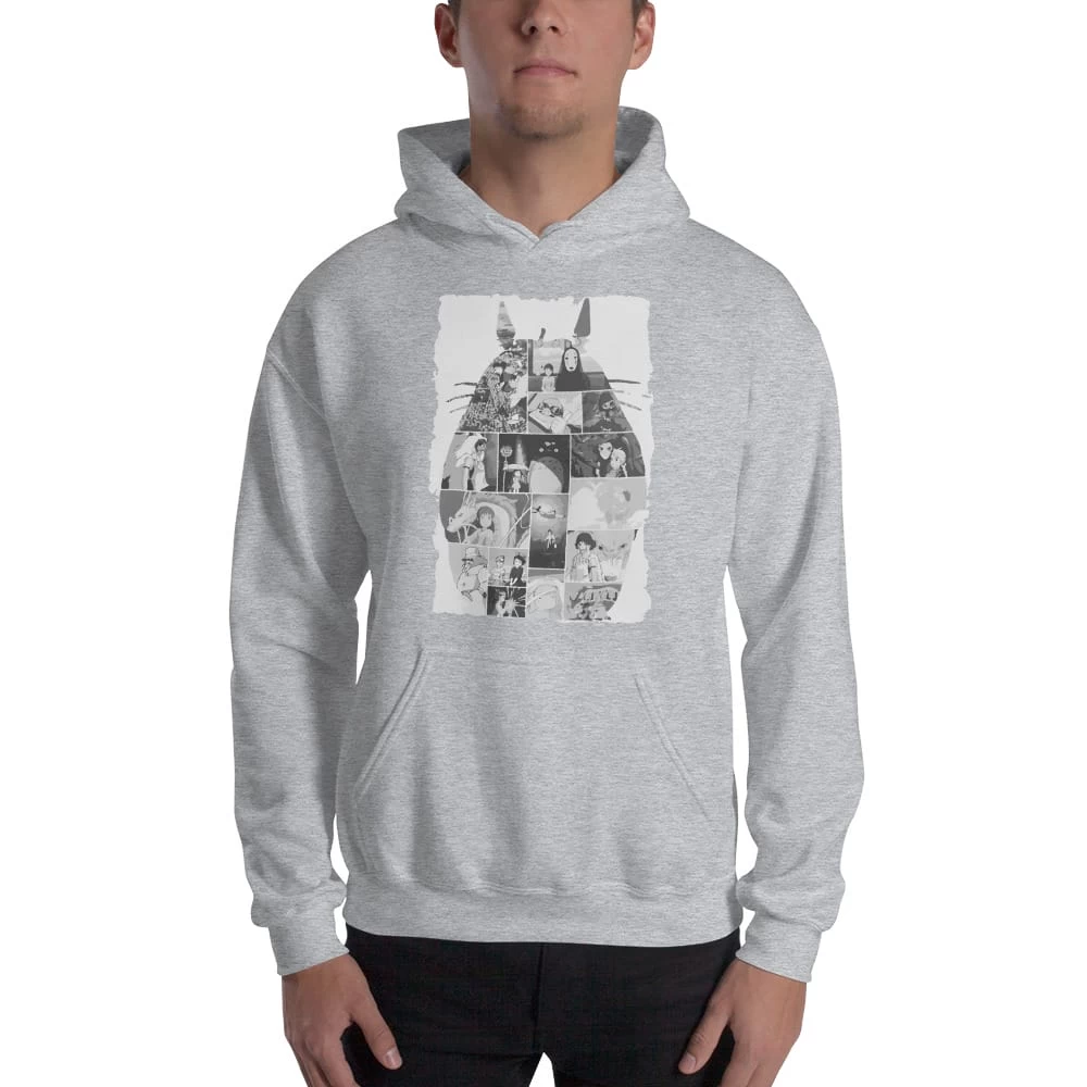 Ghibli Studio Collage Art Hoodie Unisex 9 Ghibli Studio Collage Art Hoodie Unisex - Image 7