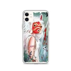 Princess Mononoke – Forest Guardian IPhone Case -Ghibli Shop mockup 988c6be7