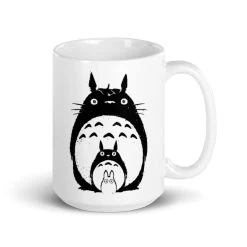 My Neighbor Totoro Black & White Mug -Ghibli Shop mockup 9925256d 1