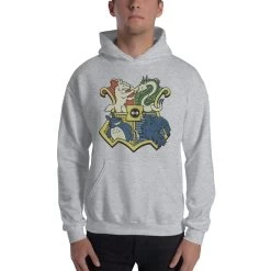 Studio Ghibli Characters As Hogwarts House Hoodie Unisex -Ghibli Shop mockup 99346d62