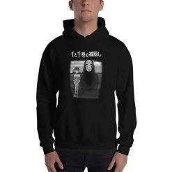Spirited Away – Chihiro And No Face On The Train Hoodie 23 Spirited Away – Chihiro And No Face On The Train Hoodie -Ghibli Shop mockup 9937b4dc