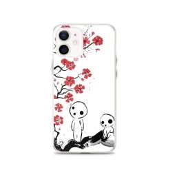 Princess Mononoke – Tree Spirits On The Cherry Blossom IPhone Case -Ghibli Shop mockup 9a30c893