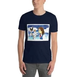 The Cat Returns T Shirt Unisex -Ghibli Shop mockup 9baed7e7