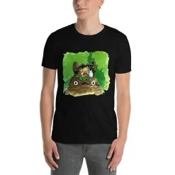 My Neighbor Totoro & Mei Water Color Art T Shirt -Ghibli Shop mockup a04654df 1