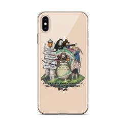 Studio Ghibli Hayao Miyazaki With His Arts IPhone Case -Ghibli Shop mockup a21ab7c4