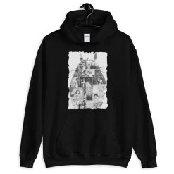 Ghibli Studio Collage Art Hoodie Unisex