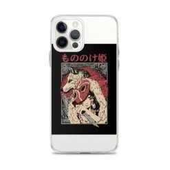 Princess Mononoke Vintage IPhone Case 32 Princess Mononoke Vintage IPhone Case -Ghibli Shop mockup a7199533