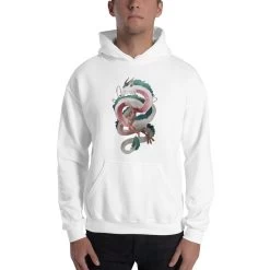 Spirited Away – Haku Dragon Hoodie Unisex -Ghibli Shop mockup a7a42e33 1
