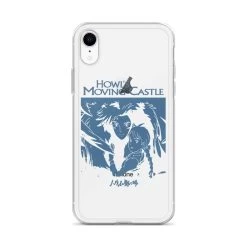 Howl’s Moving Castle Black & White IPhone Case 31 Howl’s Moving Castle Black & White IPhone Case -Ghibli Shop mockup a9a0d930
