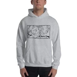 Ponyo – Freedom Sketch Unisex Hoodie -Ghibli Shop mockup af3dd17c 1