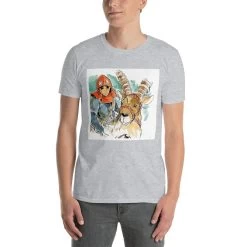 Princess Mononoke – Ashitaka Water Color T Shirt -Ghibli Shop mockup b3c2e69a 1