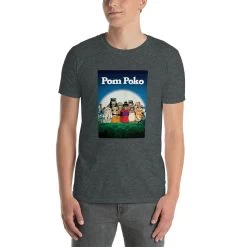 Pom Poko Poster T Shirt Unisex -Ghibli Shop mockup be908634 1