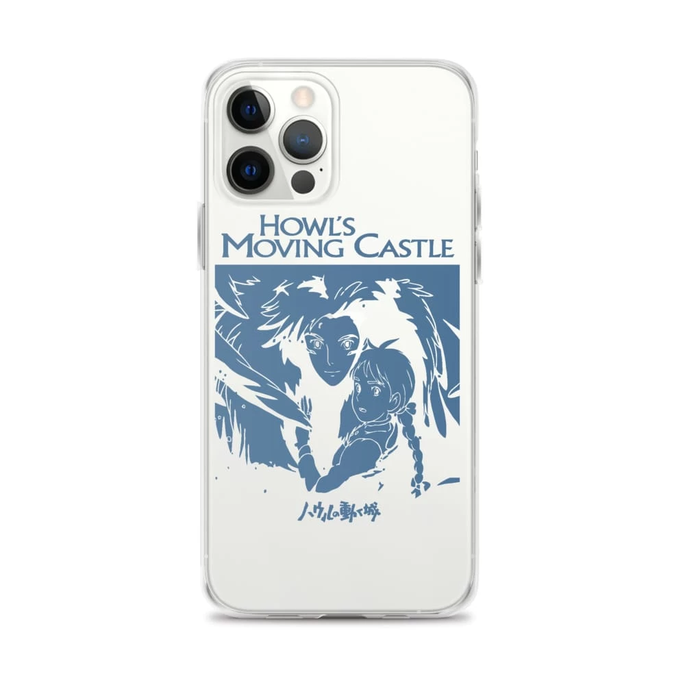 Howl’s Moving Castle Black & White IPhone Case 10 Howl’s Moving Castle Black & White IPhone Case - Image 8
