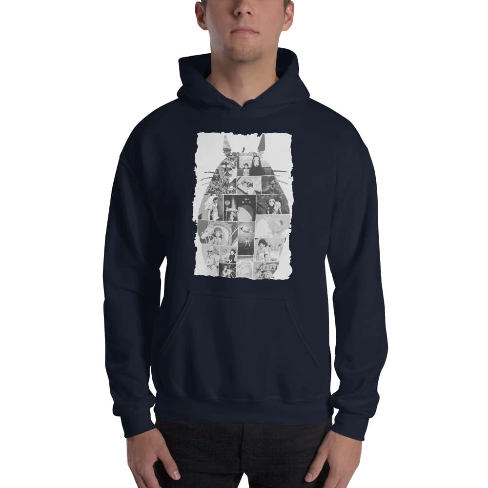Ghibli Studio Collage Art Hoodie Unisex 4 Ghibli Studio Collage Art Hoodie Unisex - Image 2