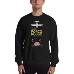 Porco Rosso T Shirt Unisex -Ghibli Shop mockup c16234d1