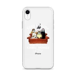 Stay Home And Watch Ghibli Movie IPhone Case -Ghibli Shop mockup c3703723