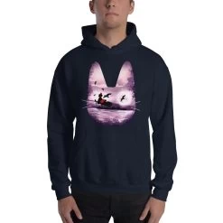 Kiki’s Delivery Service – Purple Jiji Hoodie Unisex -Ghibli Shop mockup c3cd5e4a 1