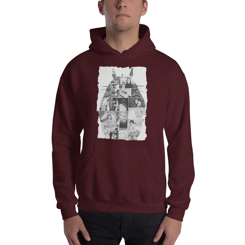 Ghibli Studio Collage Art Hoodie Unisex 5 Ghibli Studio Collage Art Hoodie Unisex - Image 3