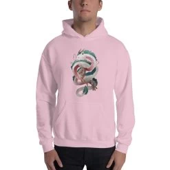 Spirited Away – Haku Dragon Hoodie Unisex -Ghibli Shop mockup cf601e64 1