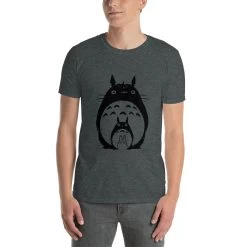 My Neighbor Totoro Black & White T Shirt Unisex -Ghibli Shop mockup cfbf79dc