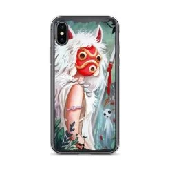 Princess Mononoke – Forest Guardian IPhone Case -Ghibli Shop mockup d07323d4