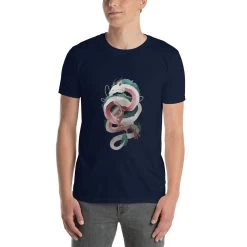 Spirited Away – Haku Dragon T Shirt Unisex -Ghibli Shop mockup d4ca1496