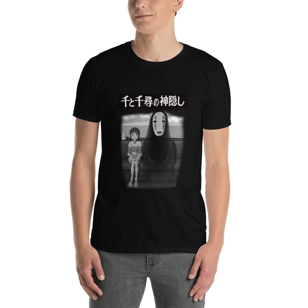Spirited Away – Chihiro And No Face On The Train T Shirt 9 Spirited Away – Chihiro And No Face On The Train T Shirt - Image 7