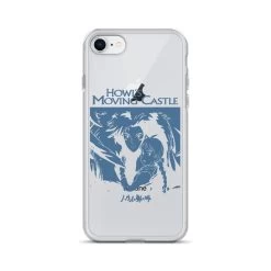 Howl’s Moving Castle Black & White IPhone Case 27 Howl’s Moving Castle Black & White IPhone Case -Ghibli Shop mockup db647aad