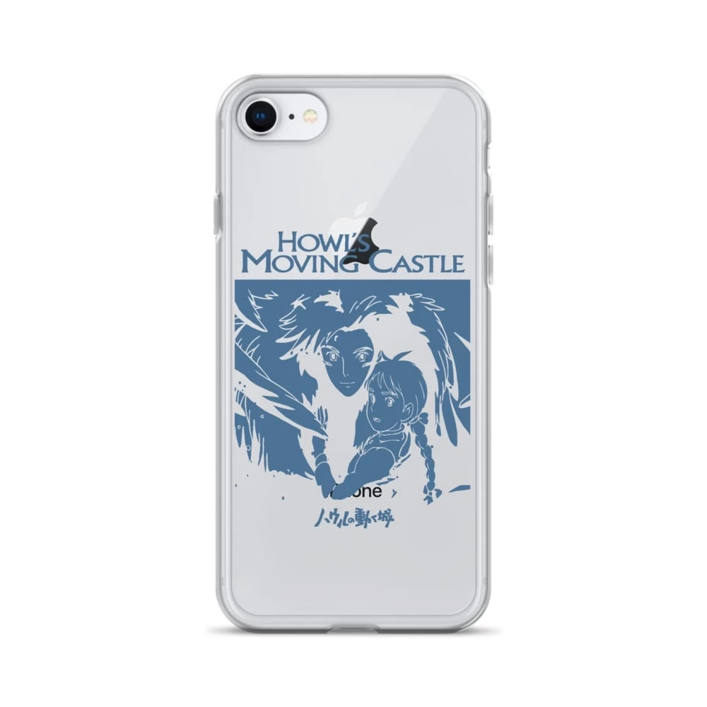Howl’s Moving Castle Black & White IPhone Case 12 Howl’s Moving Castle Black & White IPhone Case - Image 10
