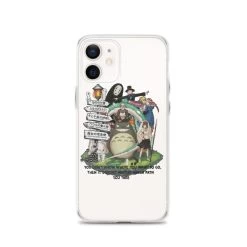 Studio Ghibli Hayao Miyazaki With His Arts IPhone Case -Ghibli Shop mockup e3d40932