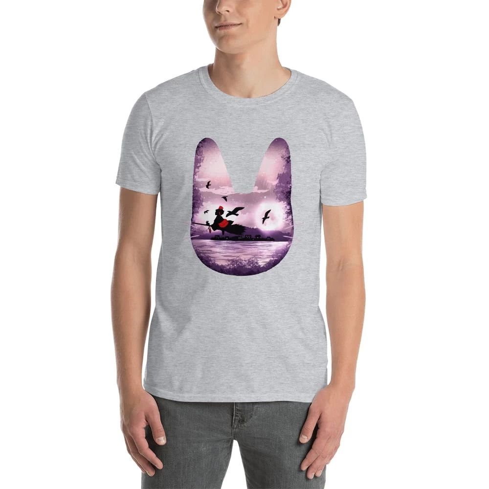 Kiki’s Delivery Service – Purple Jiji T Shirt Unisex 6 Kiki’s Delivery Service – Purple Jiji T Shirt Unisex - Image 4