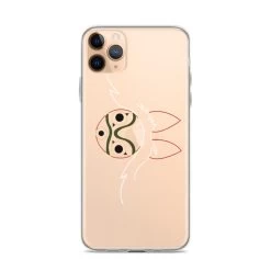 Princess Mononoke Minimalist IPhone Case -Ghibli Shop mockup e5a8a271