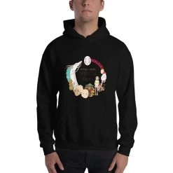 Spirited Away Compilation Characters Hoodie Unisex 33 Spirited Away Compilation Characters Hoodie Unisex -Ghibli Shop mockup e8ac55b7 1