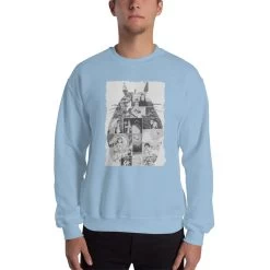 Ghibli Studio Collage Art Sweatshirt Unisex -Ghibli Shop mockup e97eb193