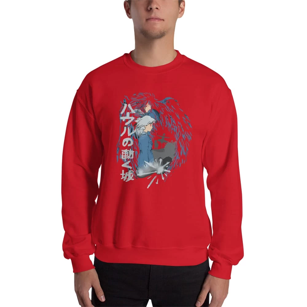 Howl’s Moving Castle – Howl And Sophia Sweatshirt Unisex 7 Howl’s Moving Castle – Howl And Sophia Sweatshirt Unisex - Image 5
