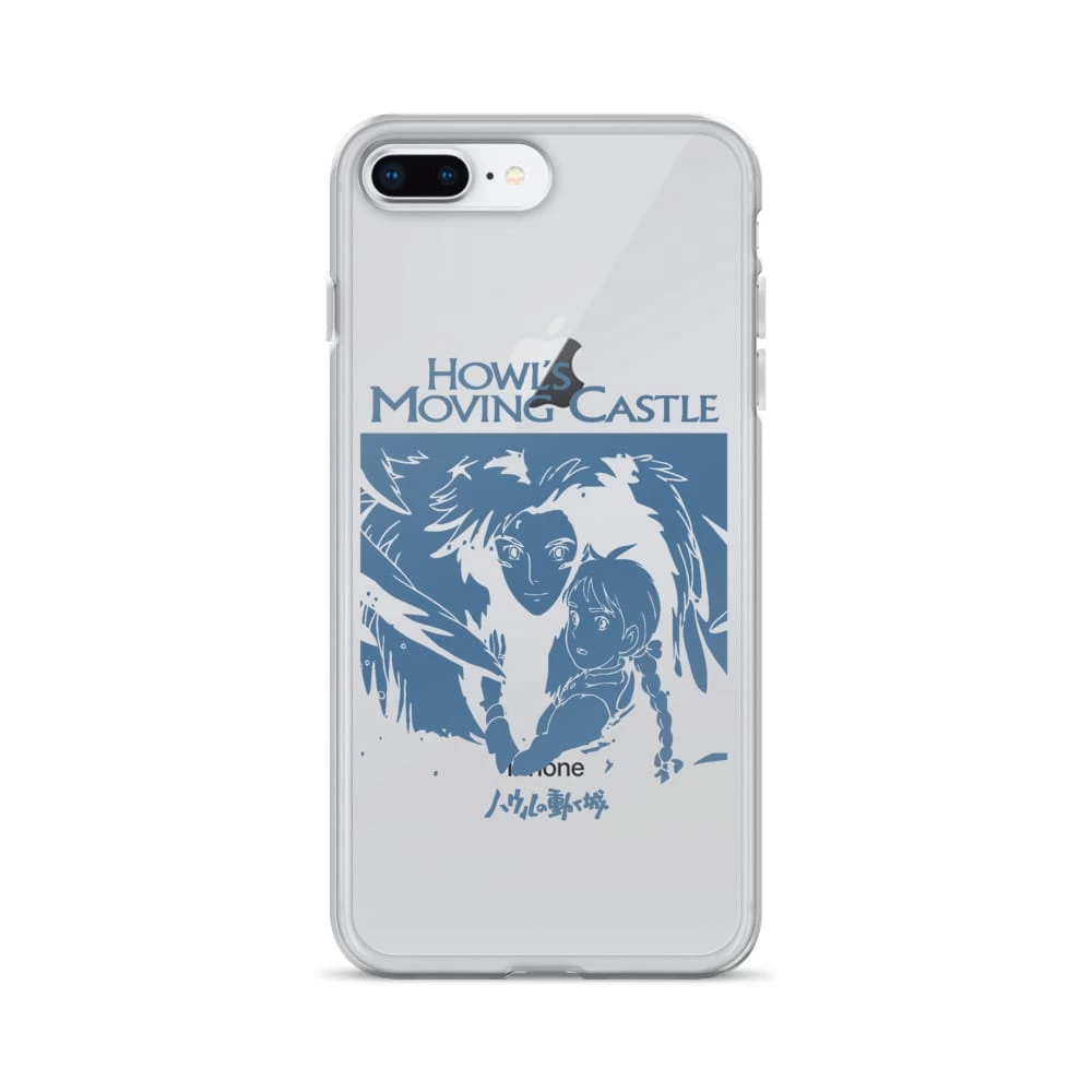 Howl’s Moving Castle Black & White IPhone Case 11 Howl’s Moving Castle Black & White IPhone Case - Image 9