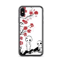 Princess Mononoke – Tree Spirits On The Cherry Blossom IPhone Case -Ghibli Shop mockup ec7e03cb