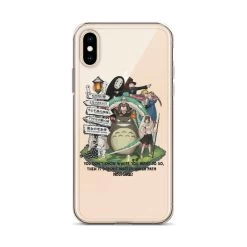 Studio Ghibli Hayao Miyazaki With His Arts IPhone Case -Ghibli Shop mockup ed29e67b