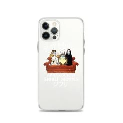 Stay Home And Watch Ghibli Movie IPhone Case -Ghibli Shop mockup eea5a8d6