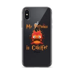 Howl’s Moving Castle – My Patronus Is Calcifer IPhone Case -Ghibli Shop mockup f37e4ced