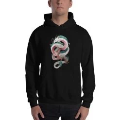 Spirited Away – Haku Dragon Hoodie Unisex -Ghibli Shop mockup f40defbe 1